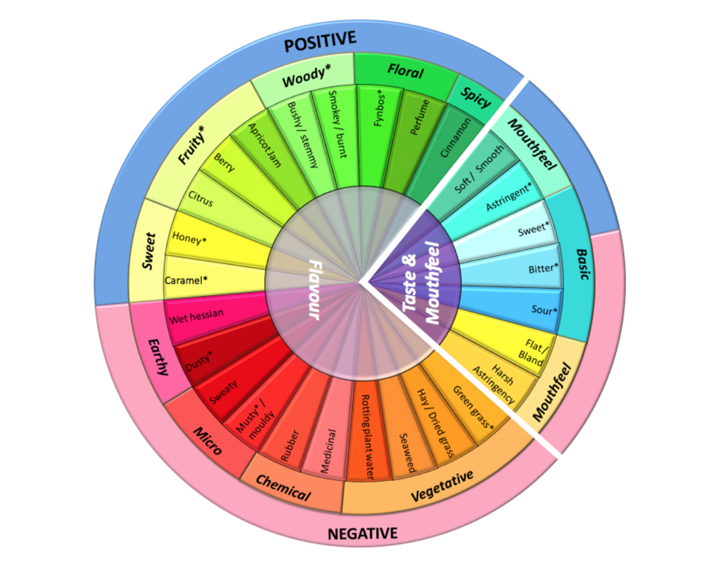 The Rooibos Flavour Wheel