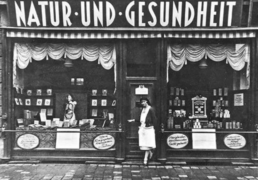 German tea shop early 1900s