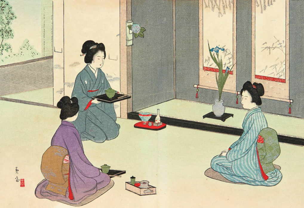Japan tea ceremony rooibos tea in Japan Nihon