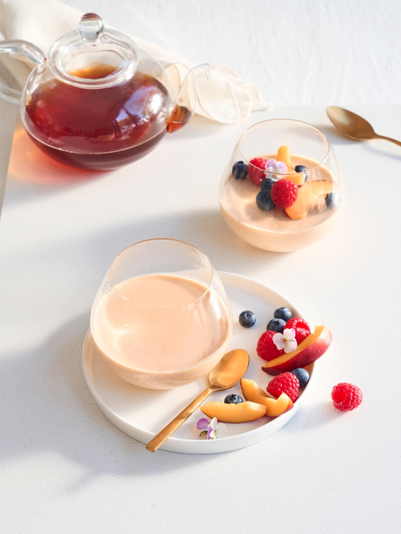 Summer Rooibos Panna Cotta