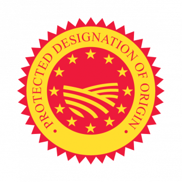 Protected designation origin logo